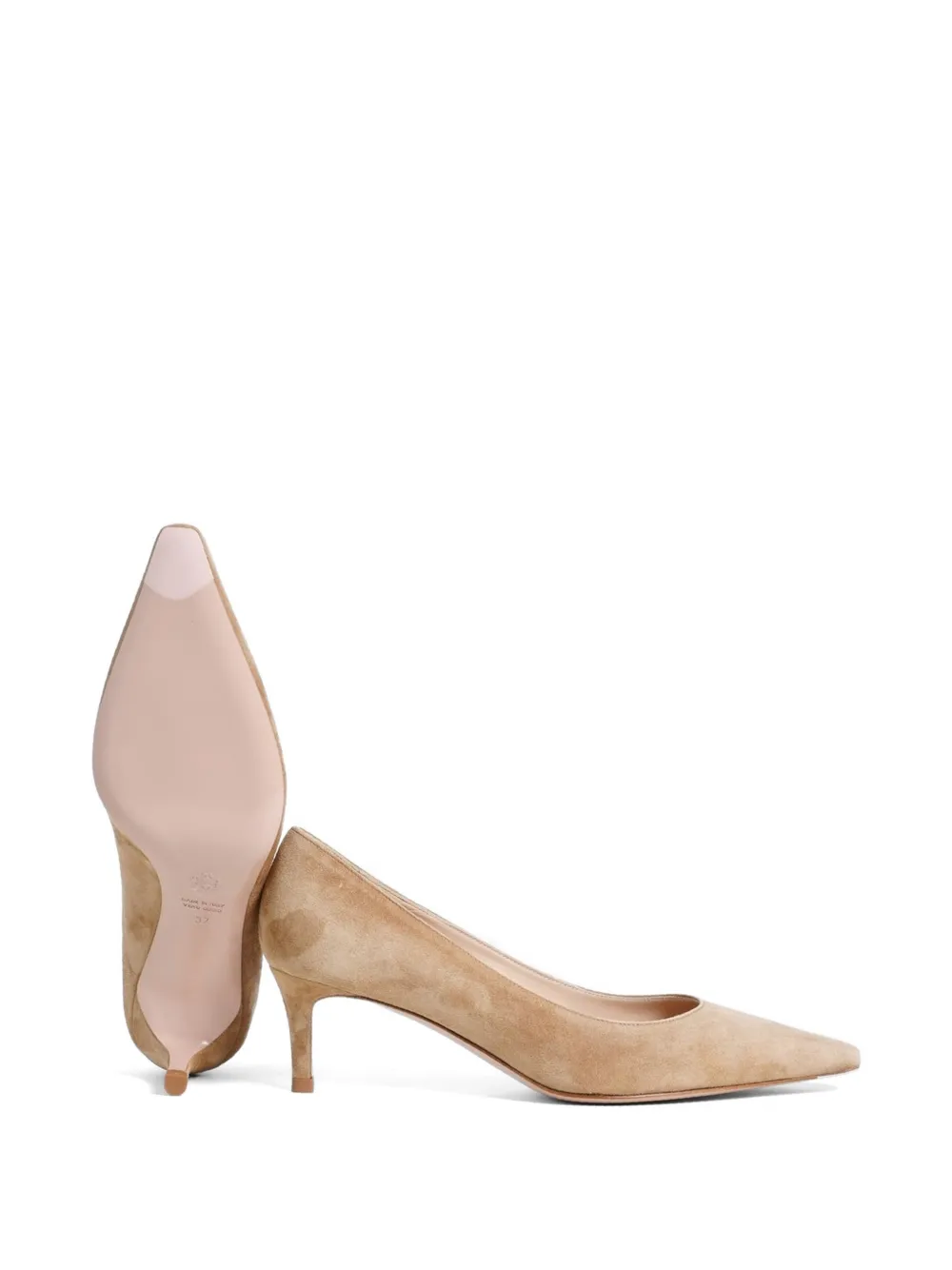 Roberto Festa Pumps met puntige neus Beige