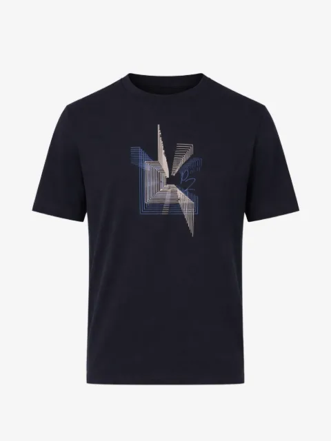 Pal Zileri camiseta con motivo geométrico