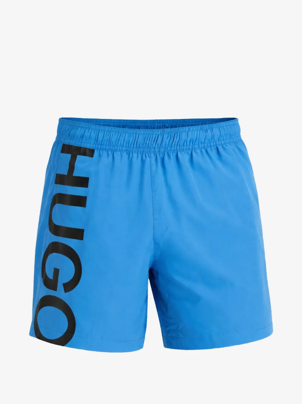 HUGO logo elasticated swim trunks | Blue | Image 1