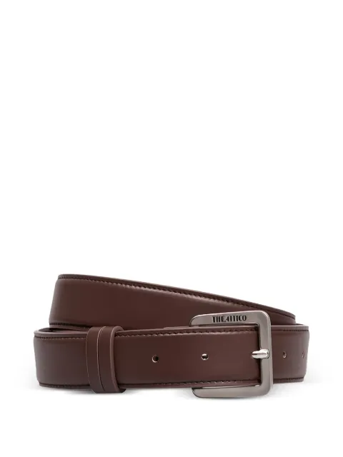 The Attico logo buckle belt