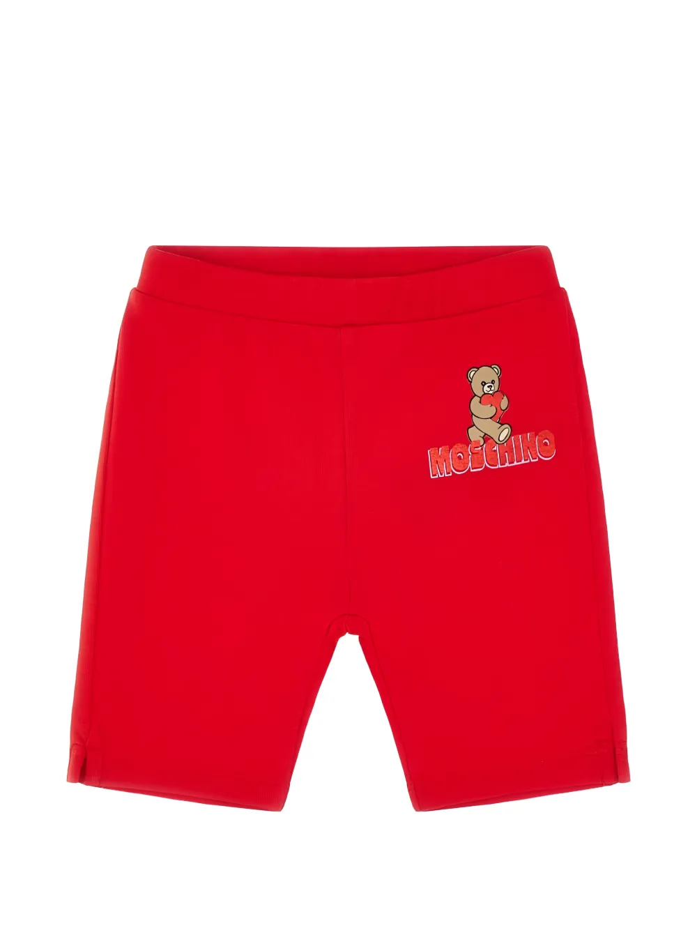 Moschino Kids logo-print tracksuit bottoms - Rosso