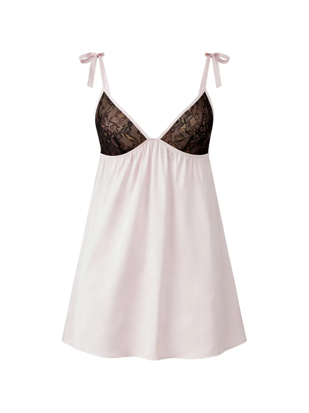 GUESS USA lace adjustable nightdress set - Rosa