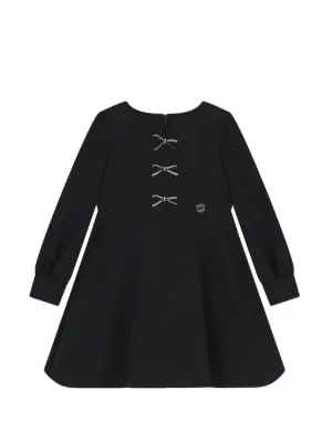 Dolce & Gabbana Kids ロゴ ワンピース | ブラック | FARFETCH JP
