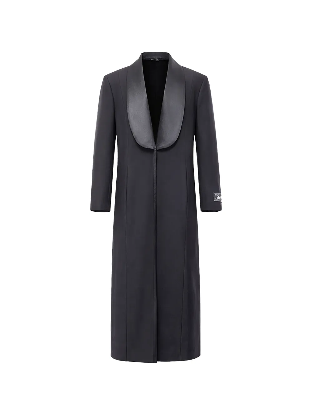 Erika Cavallini shawl-collar coat - Black