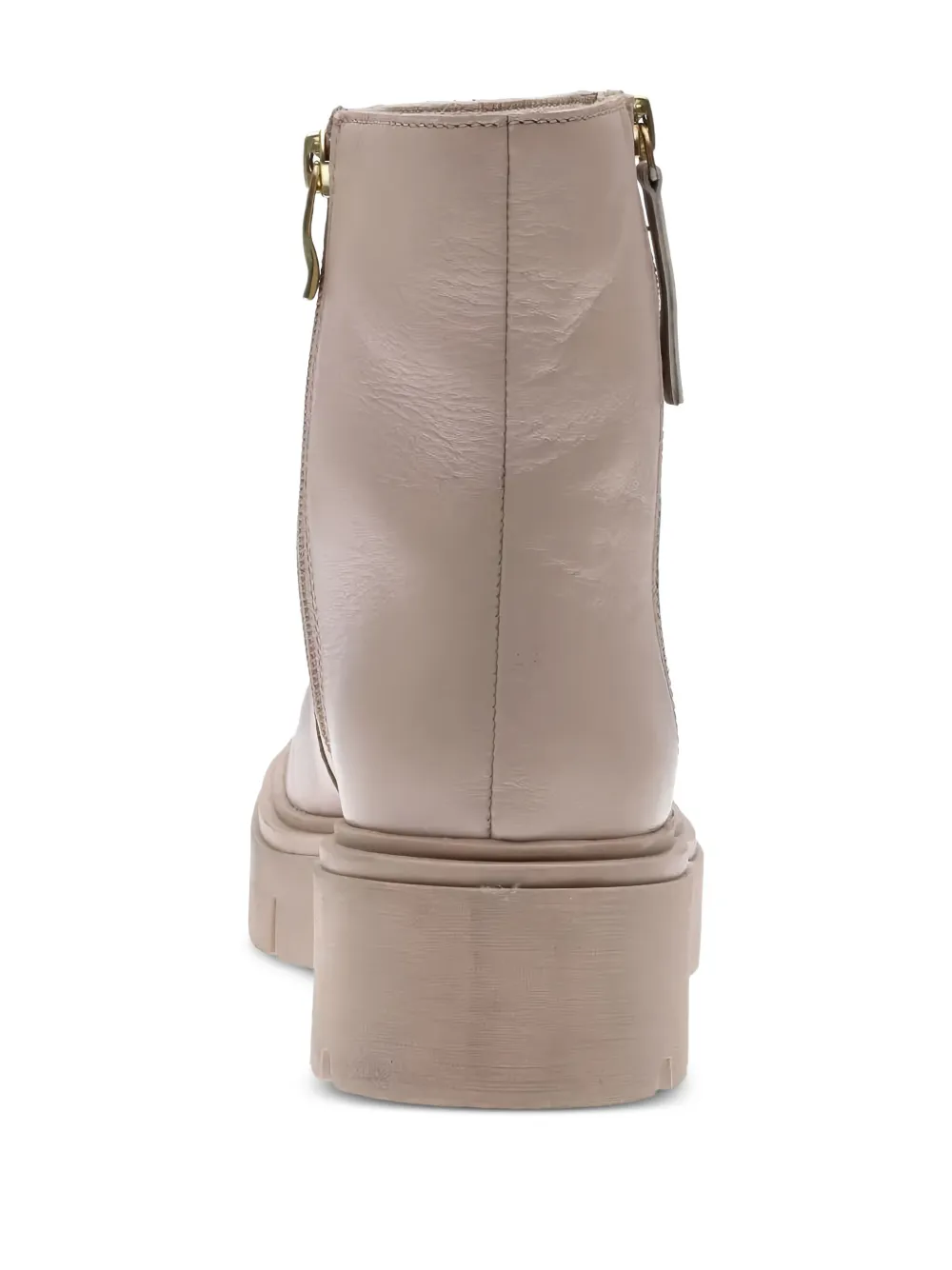 ARA Stockholm laarzen met plateauzool en rits Beige