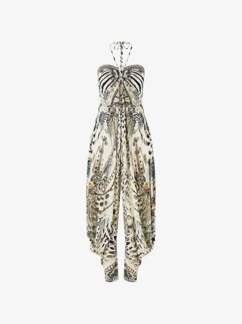 Camilla jumpsuit drapeado
