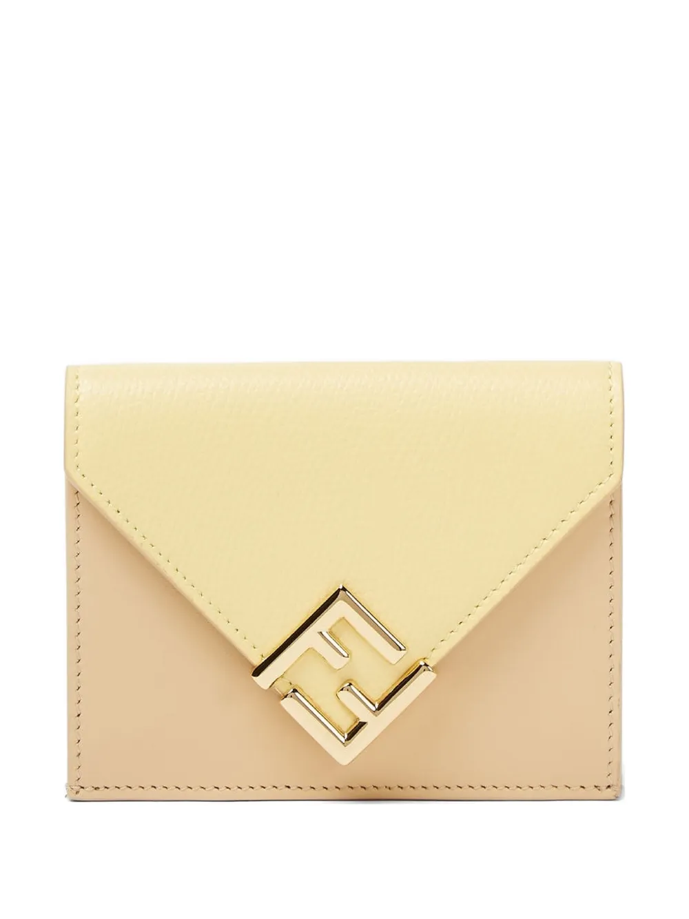 FENDI logo wallet - Giallo