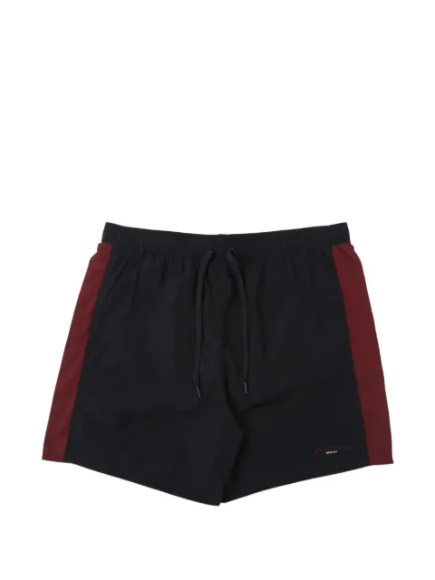 Armani Exchange logo-embroidered swim shorts