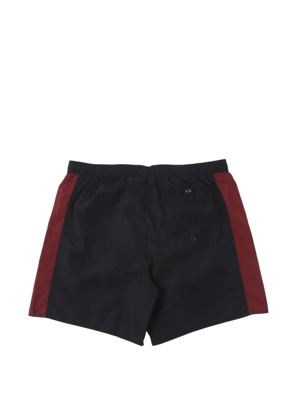 Armani Exchange Zwembroek met geborduurd logo Zwart