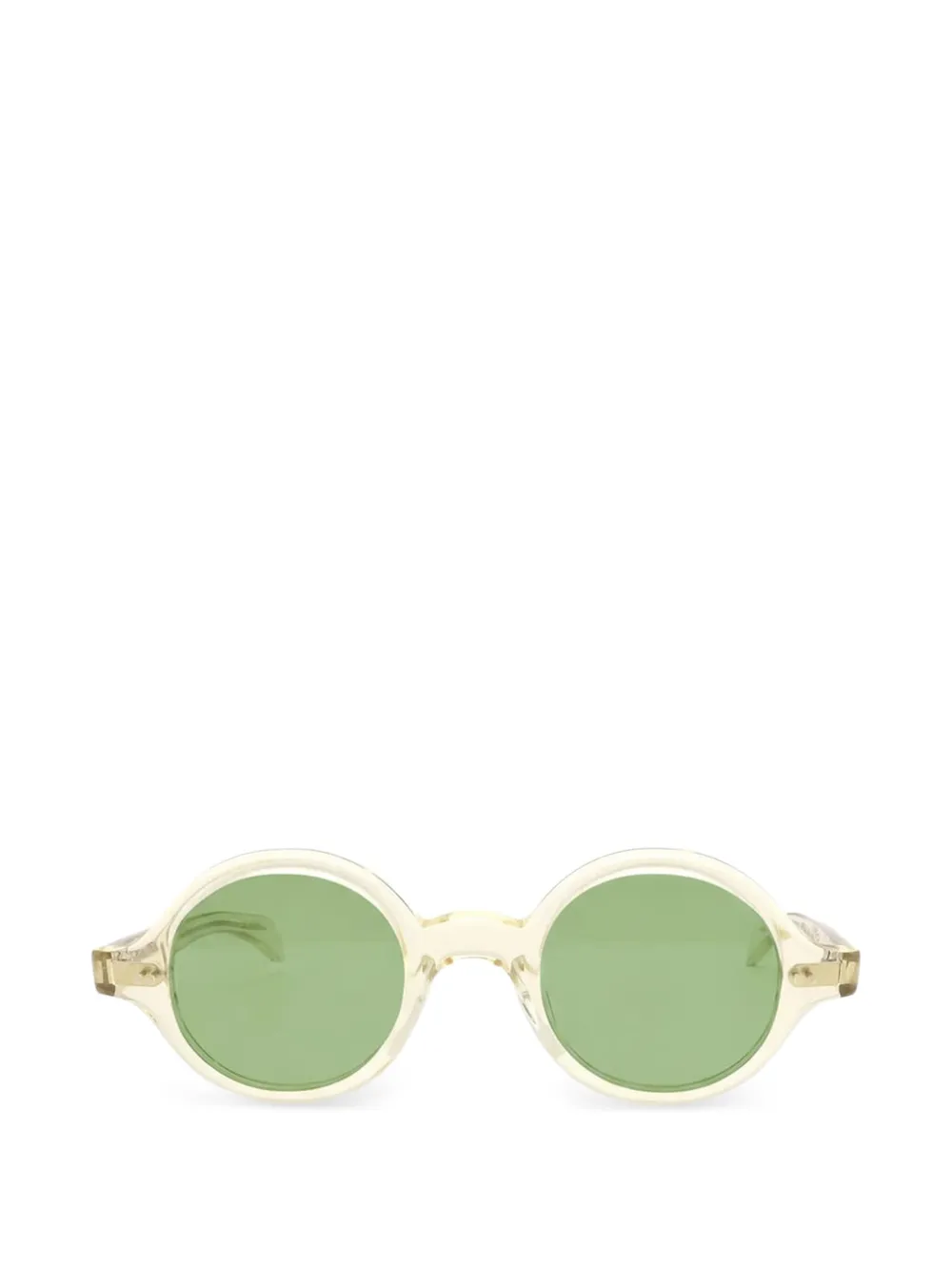 JULIUS TART OPTICAL round-frame sunglasses - Toni neutri
