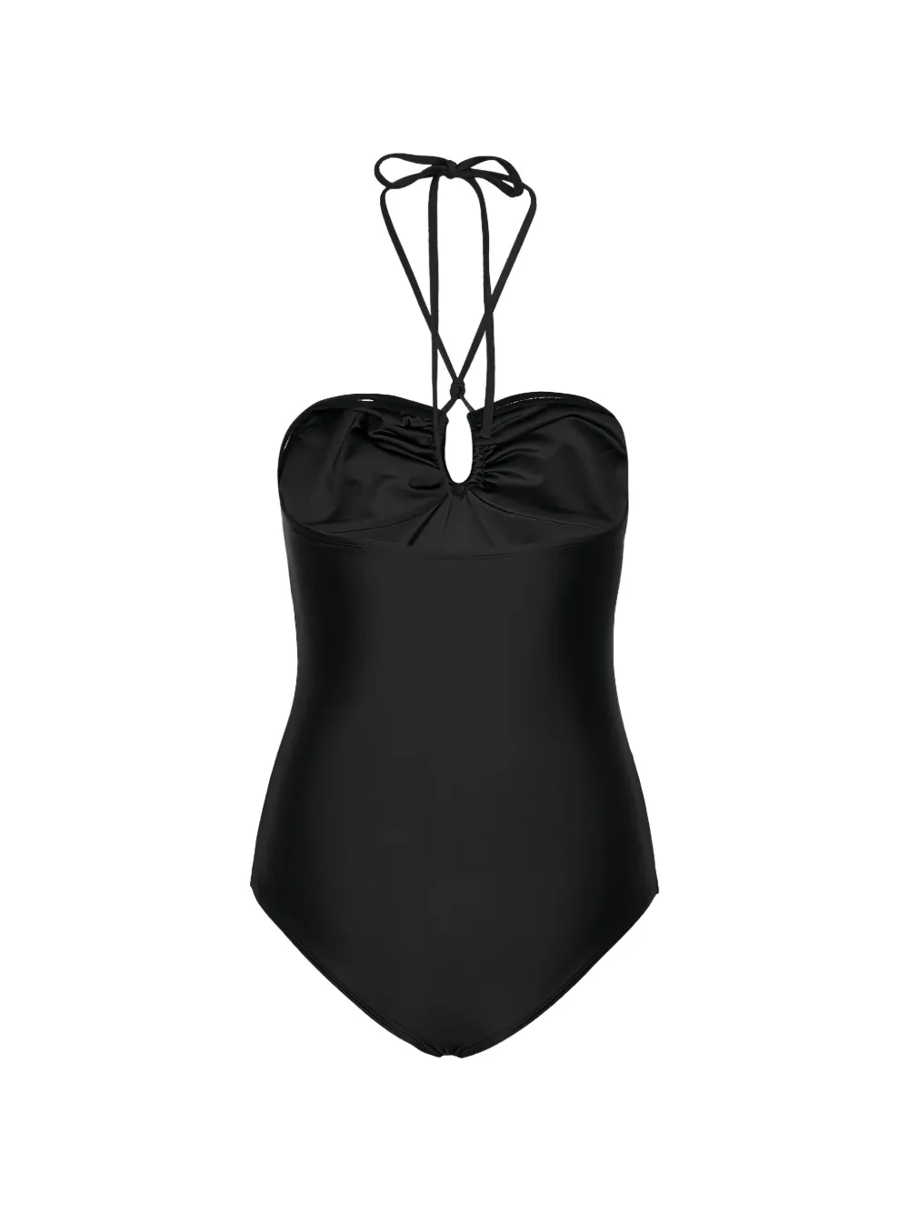 Gant Ring badpak met halternek Zwart