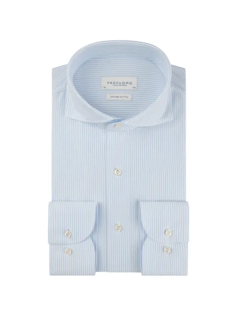 Profuomo striped-pattern shirt