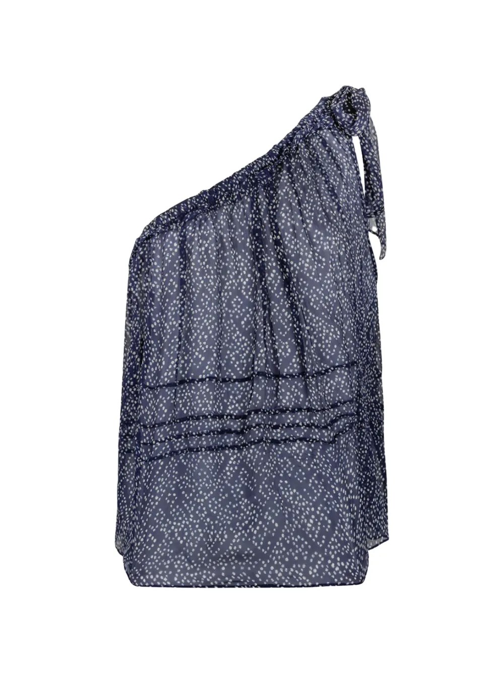 MARANT ÉTOILE Neslya one-shoulder top - Blu