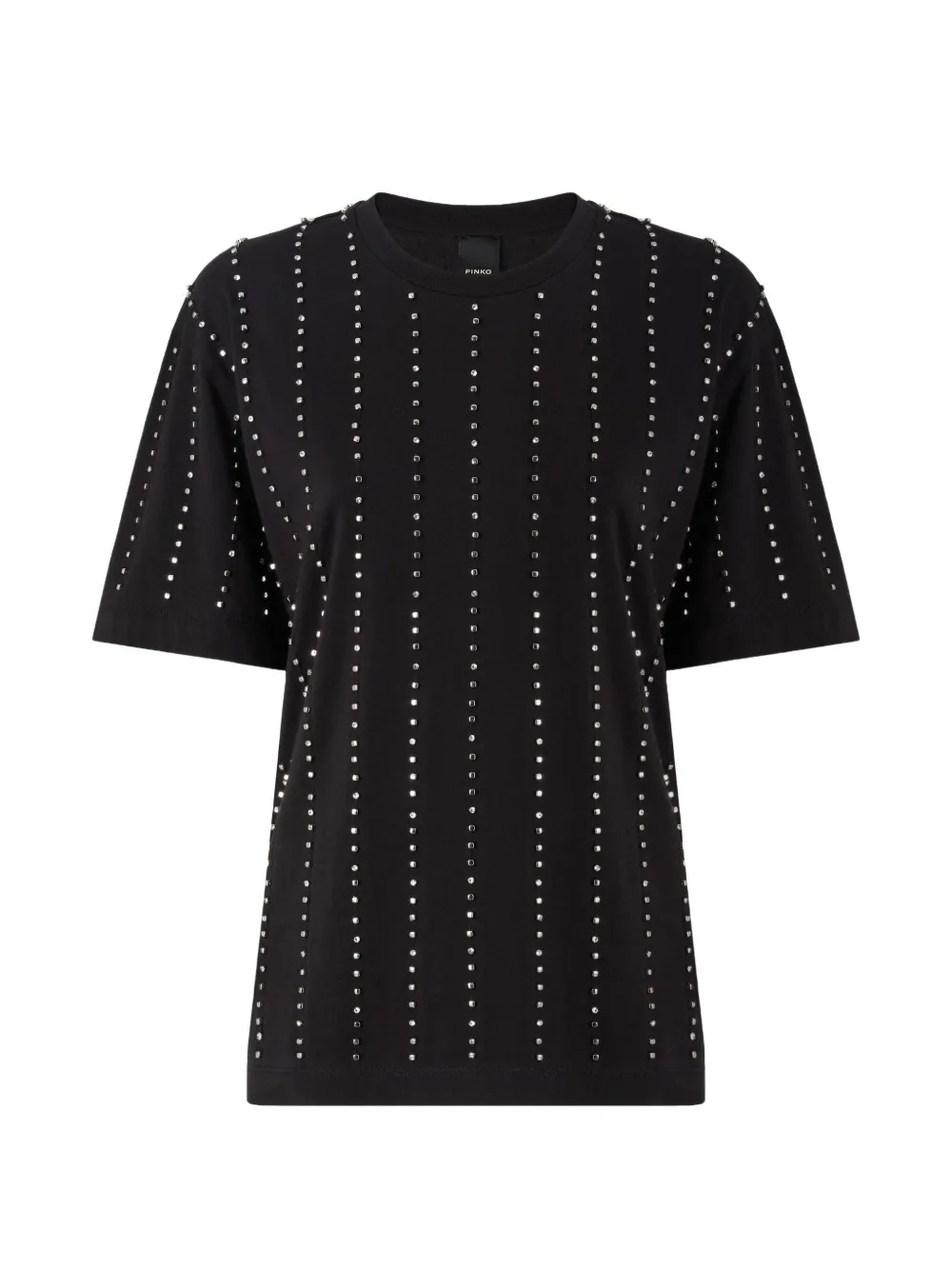 PINKO studded T-shirt - Nero