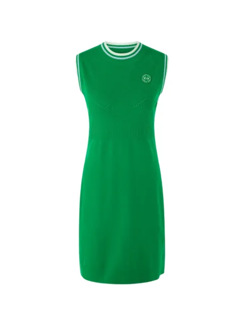 MARCCAIN ribbed detail mini dress