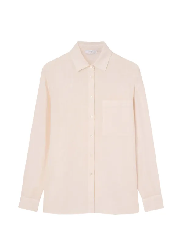 Fedeli Palmaria Pocket Shirt in Neutrals