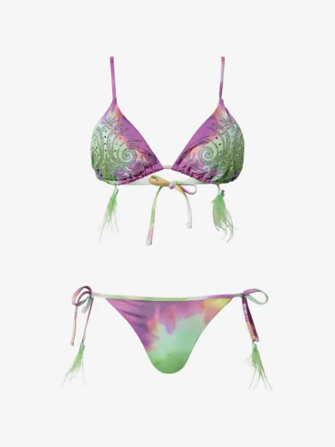 TWINSET bikini à imprimé tie dye