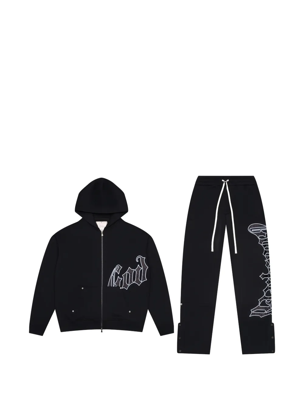GODSPEED logo tracksuit set - Nero