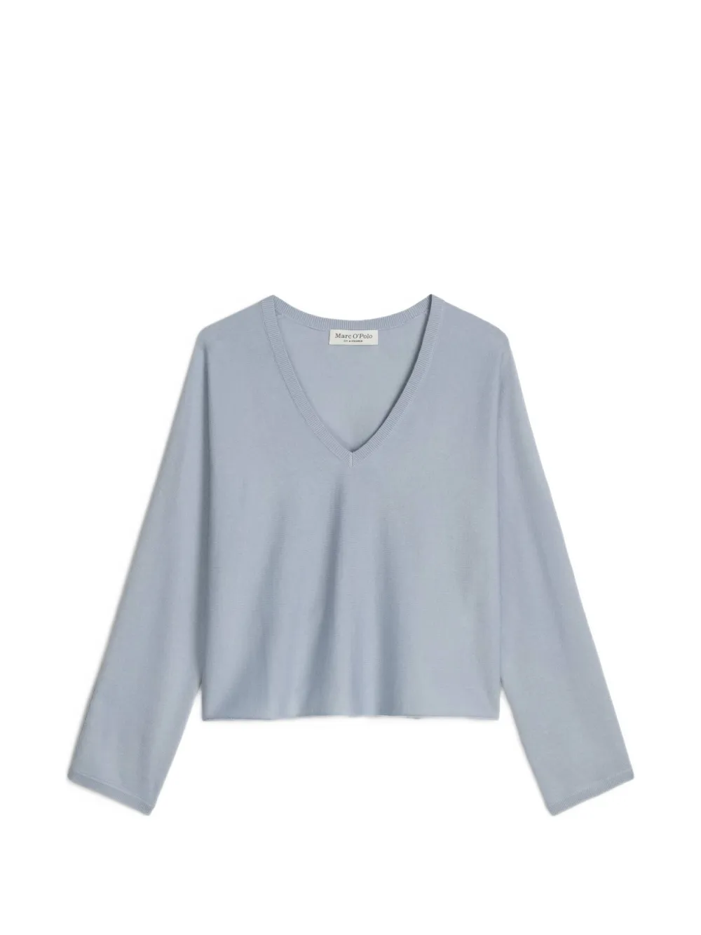 Marc O'polo V-neck Sweater In Gray