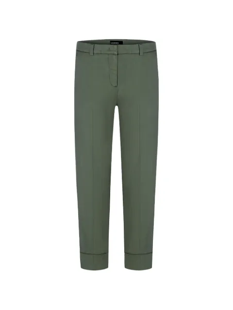 Cambio Krystal turn-up trousers