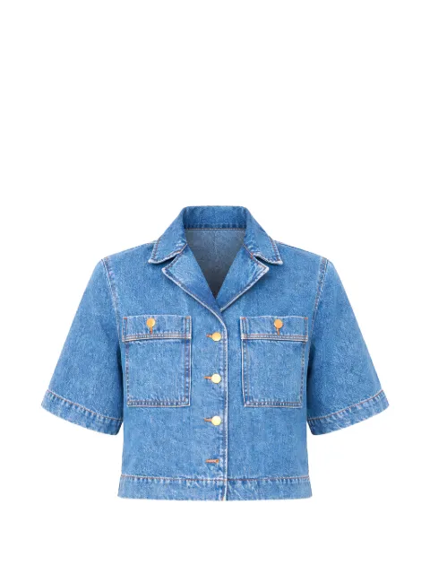 Officine Generale chemise en jean Enna à détail de poche