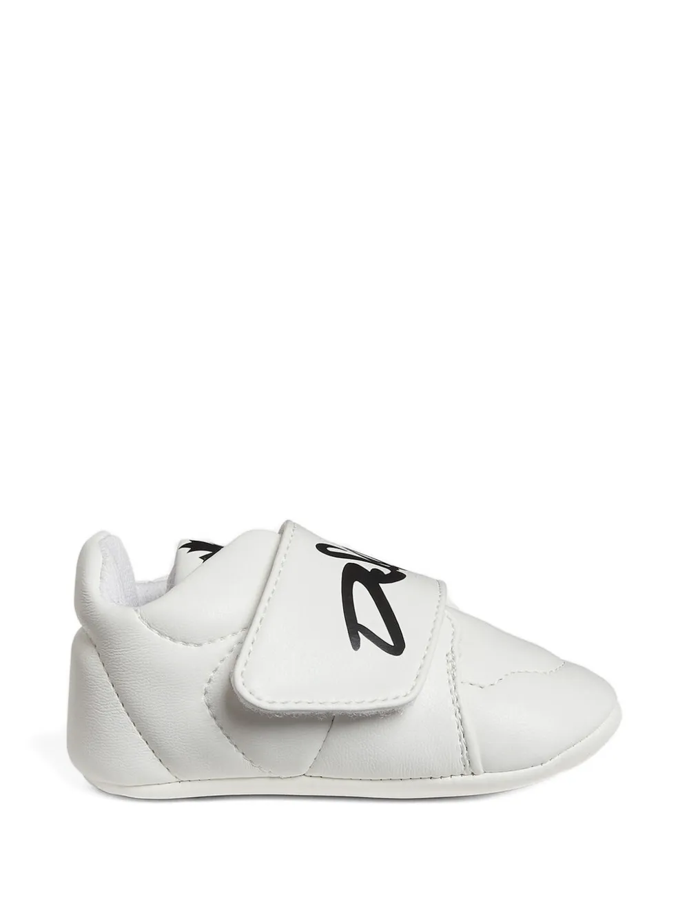 DSQUARED2 KIDS Newborn sneakers met logoband Wit