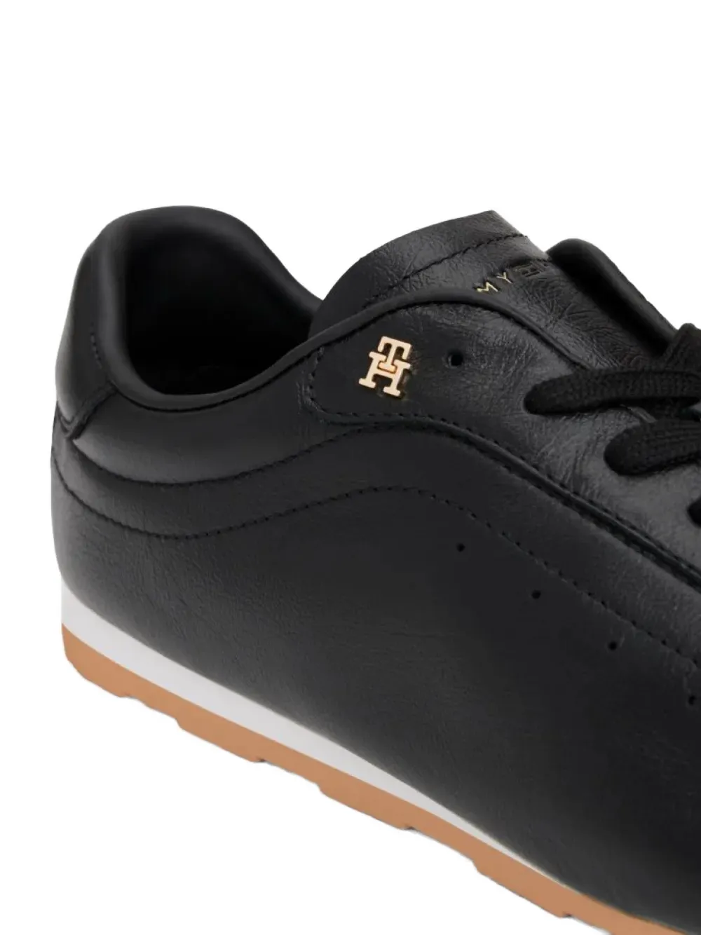 Tommy Hilfiger TH Monogram sneakers Zwart