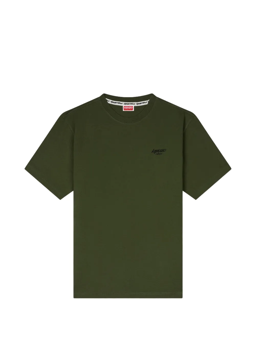 Kenzo graphic crew-neck T-shirt - Verde