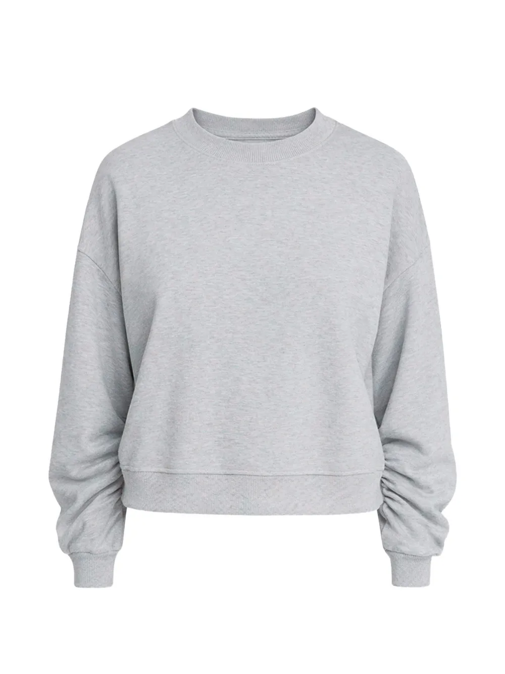 AG Jeans Bogota long-sleeved crewneck cotton sweatshirt - Grigio