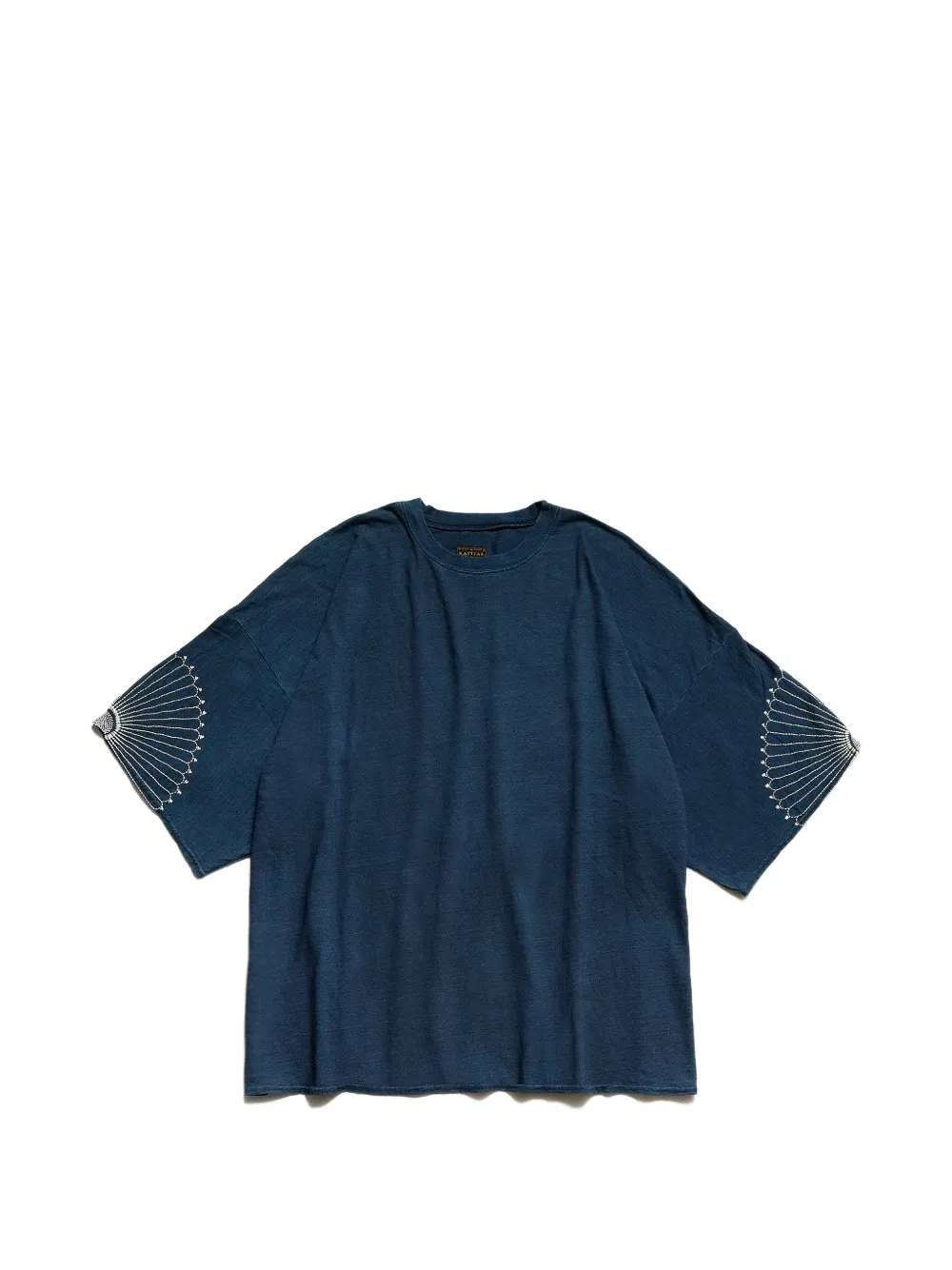 KAPITAL embroidery oversized T-shirt - Blu