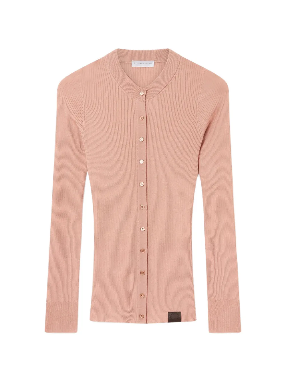 Stella McCartney crew-neck cardigan - Rosa