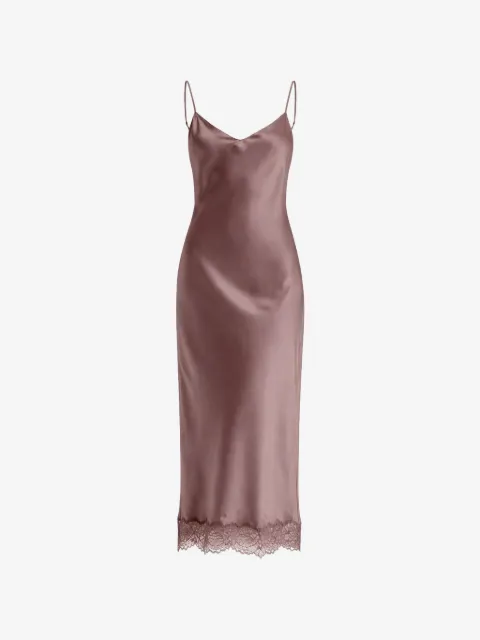 SABLYN robe Taylor en dentelle à col v