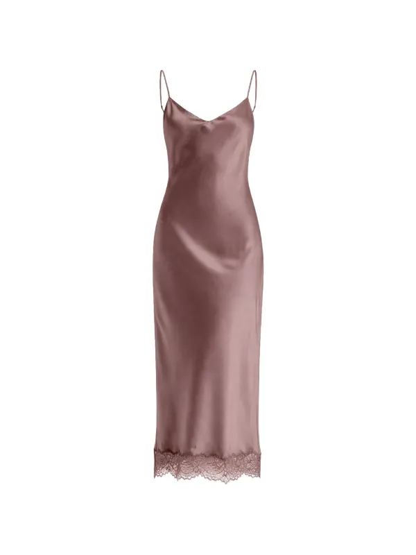 sablyn silk dress Sablyn Cece Lace Inset Satin Maxi Dress, Chartruese, Women's, XS,