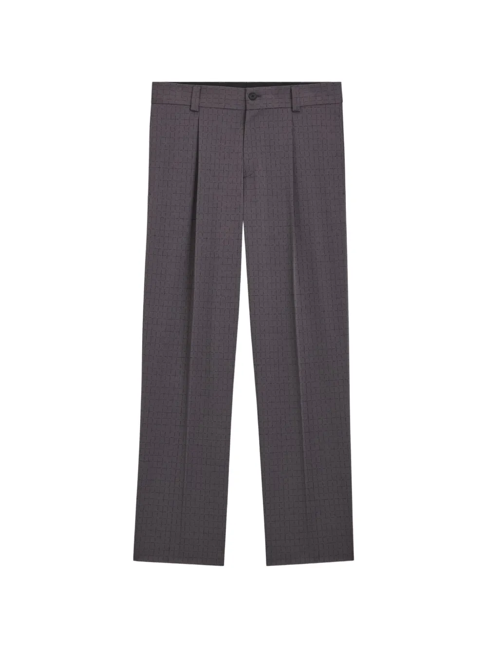 HUGO checkered trousers - Grigio