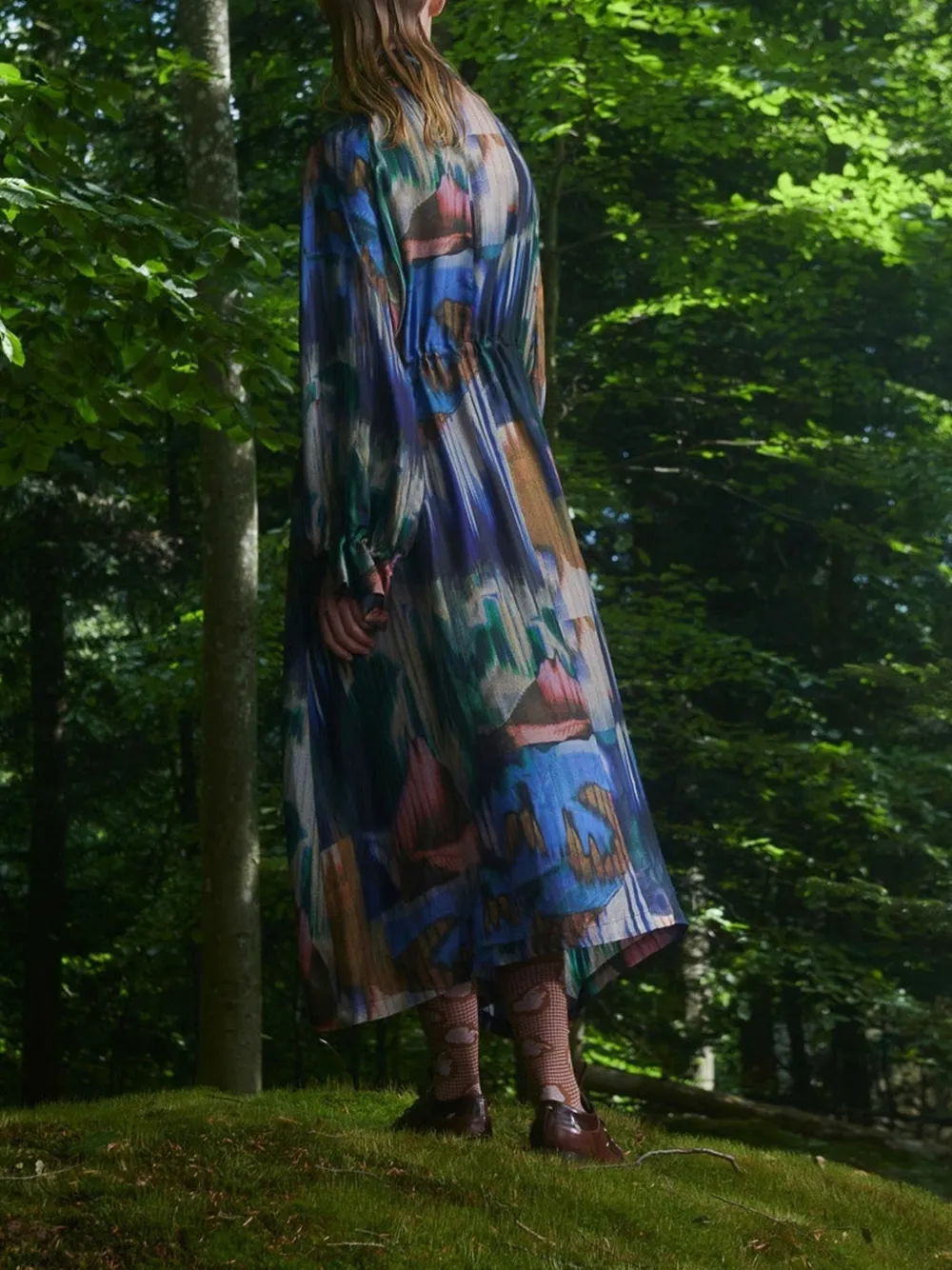 Henrik Vibskov Exhale parka Blauw