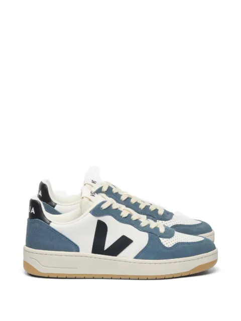 VEJA V-10 panelled logo sneakers