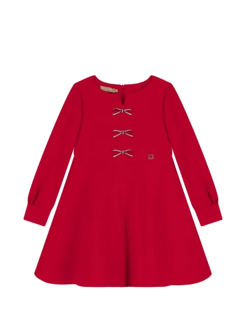 ELIE SAAB JUNIOR bow-embellished dress