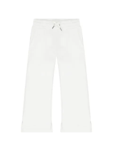 Givenchy Kids drawstring-fastening slit trousers