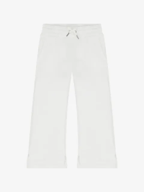 Givenchy Kids drawstring-fastening slit trousers