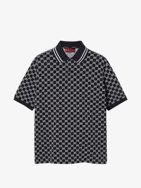 Gucci GG jacquard polo shirt