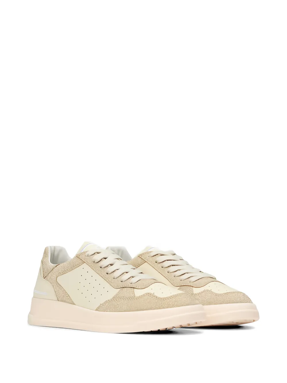 GHŌUD contrast-panel sneakers Beige