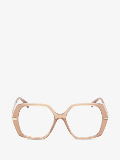 Max Mara Eyewear lentes con armazón geométrica