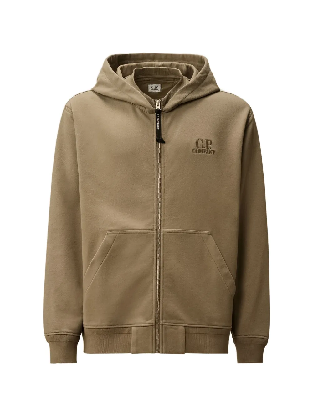 C.P. Company zip-up hoodie - Toni neutri