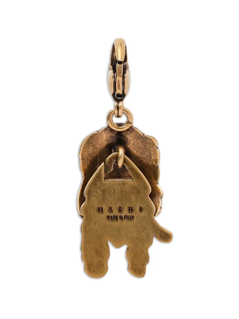 Marni Bedel met gegraveerde hond Goud