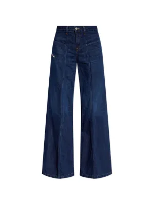 Merci wide-leg Jeans | Blue | FARFETCH CA