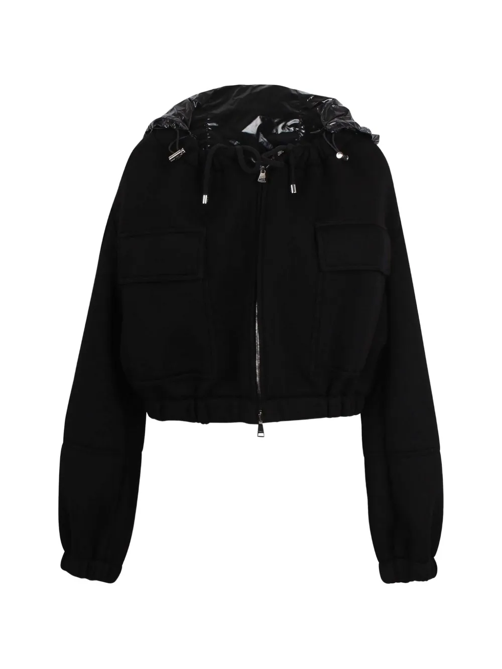 Plan C zip-up hoodie - Nero