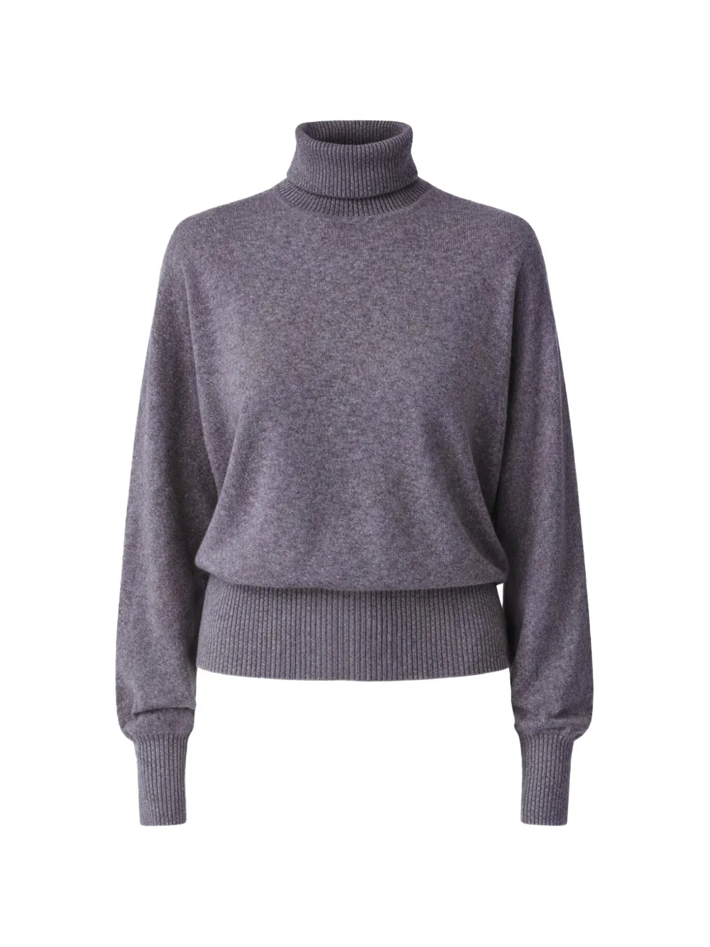 Liviana Conti Arabella roll-neck ribbed sweater - Viola