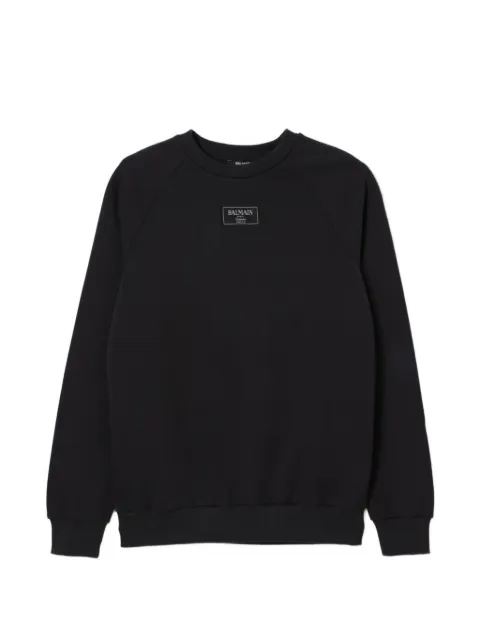 Balmain Kids cotton sweatshirt