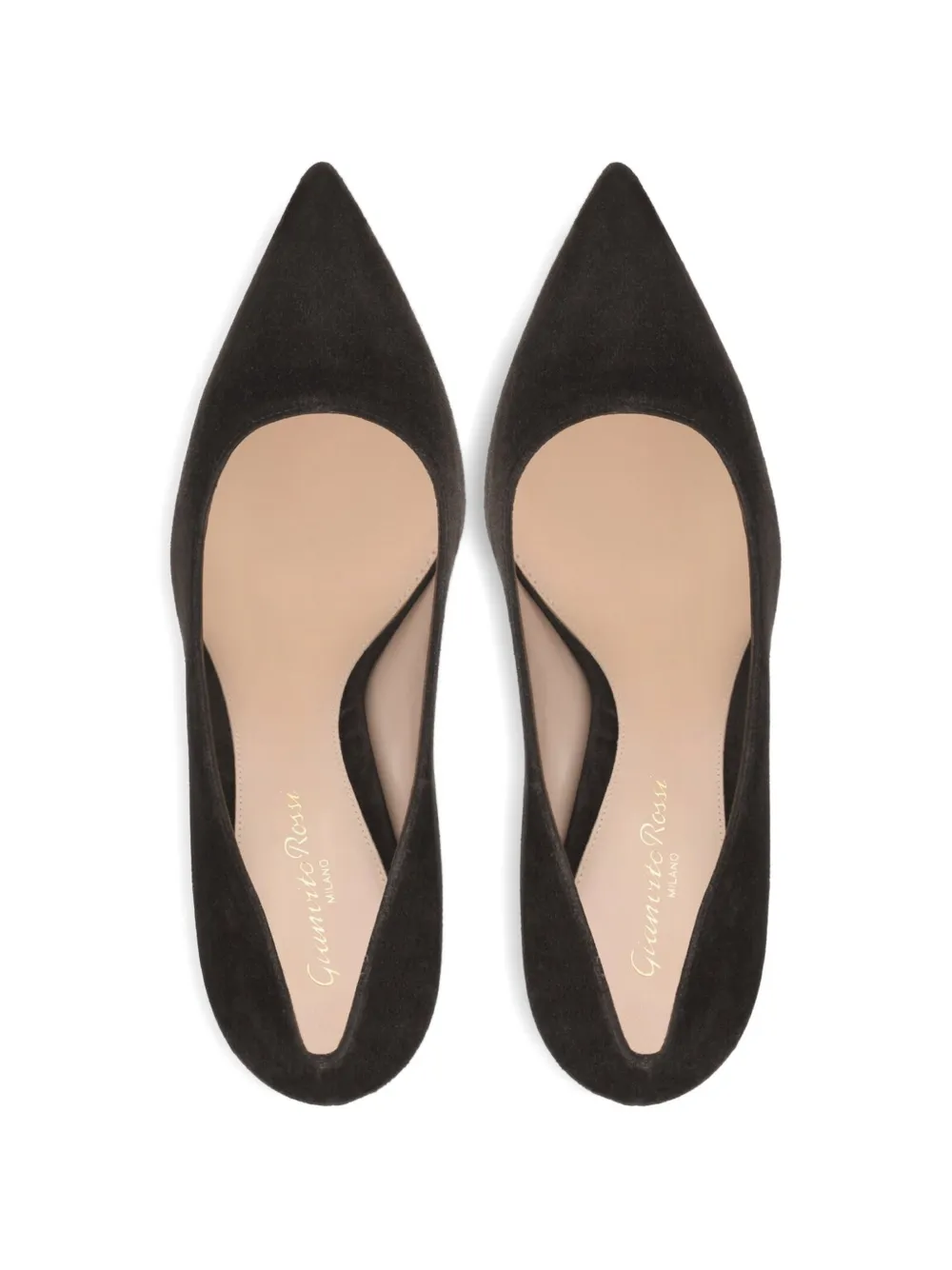 Gianvito Rossi pointed pumps Zwart