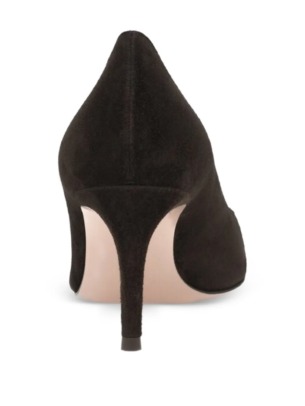 Gianvito Rossi pointed pumps Zwart